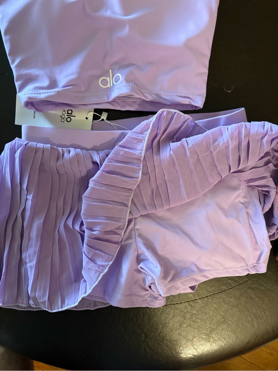 ALO Yoga Dresses & Skirts - ALO Yoga Lavender Pleated Skirt